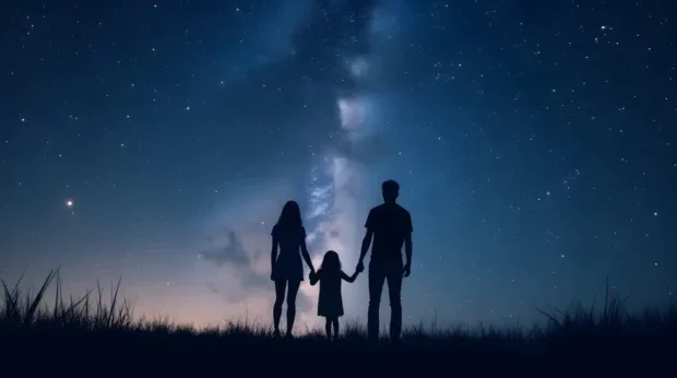 Rodzina pod gwiazdami