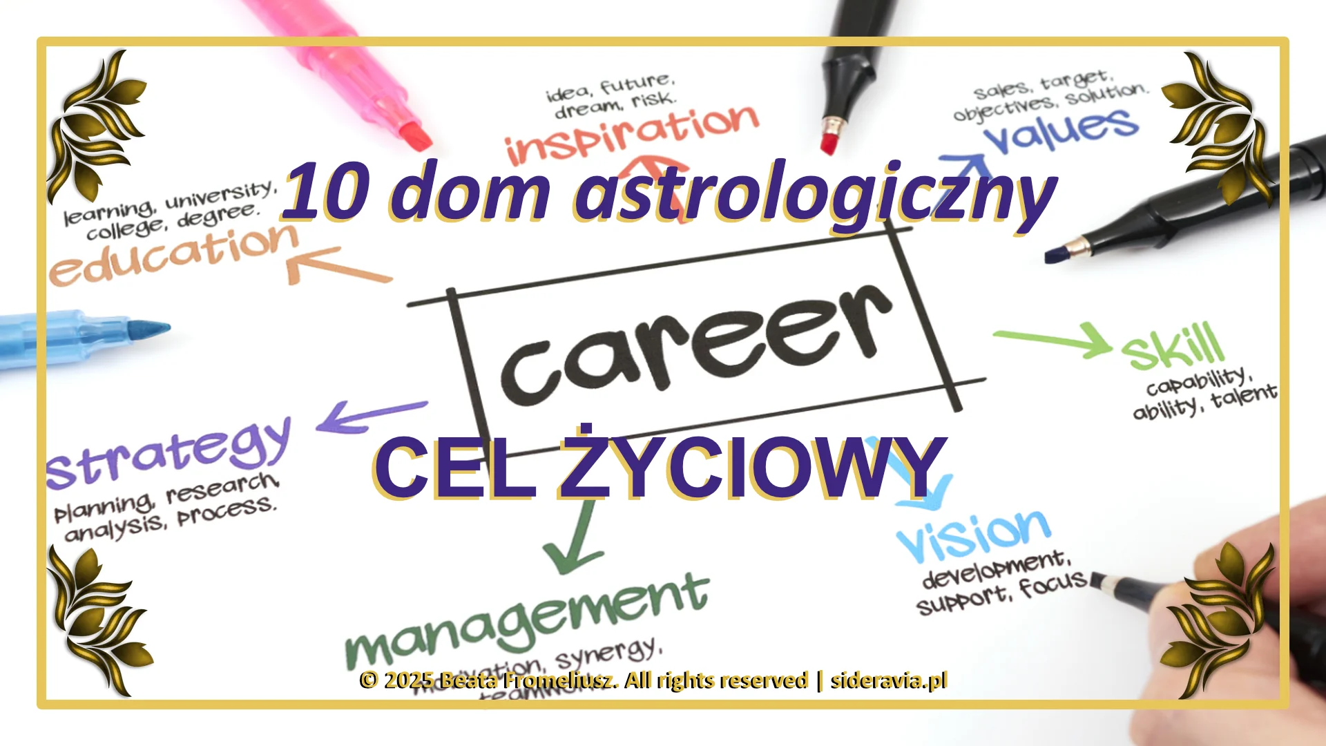 10 dom astrologiczny – kariera i powołanie